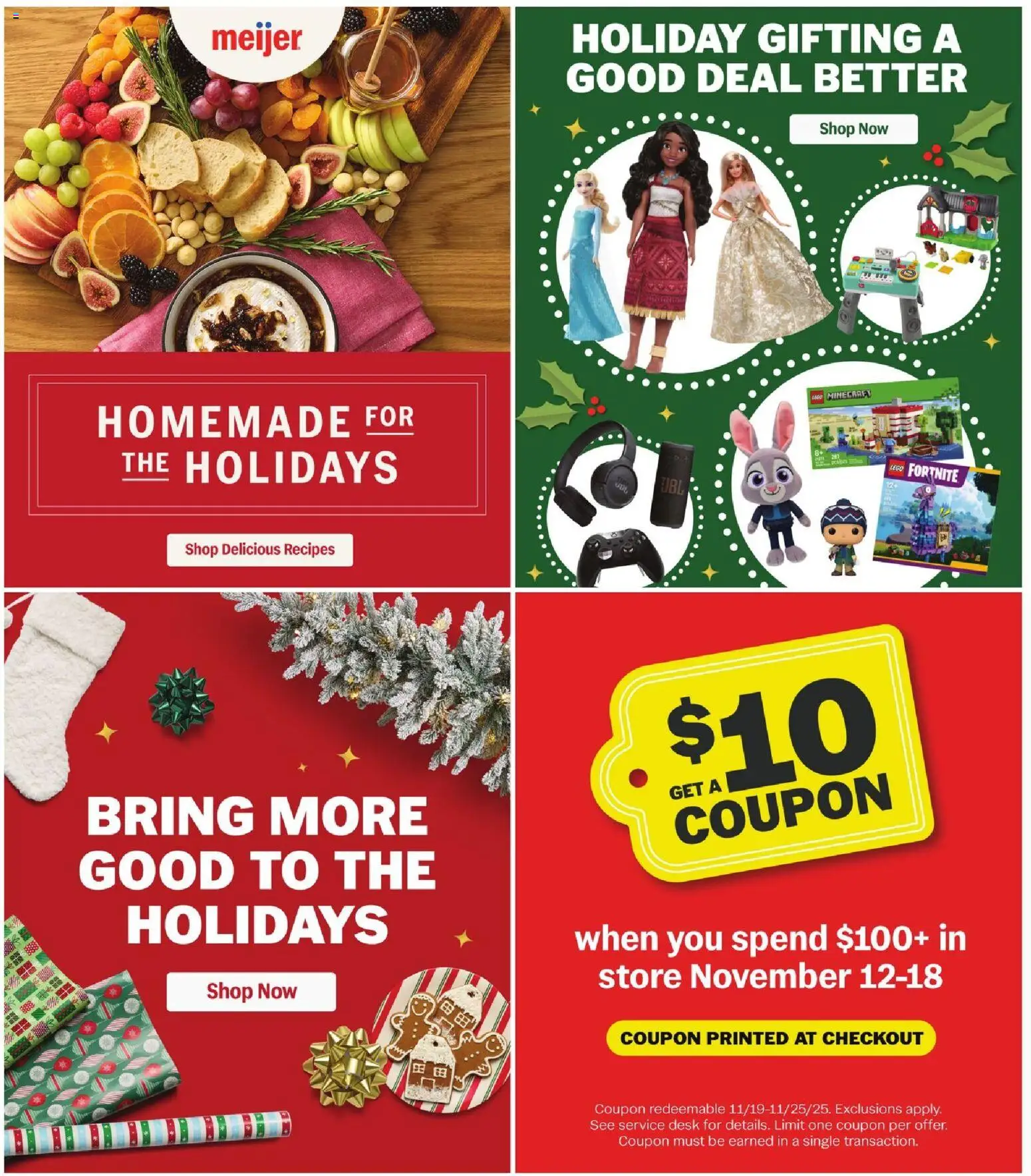 Meijer Weekly Ad - MI - valid from 12.11.2025 | Page: 36 | Products: Desk