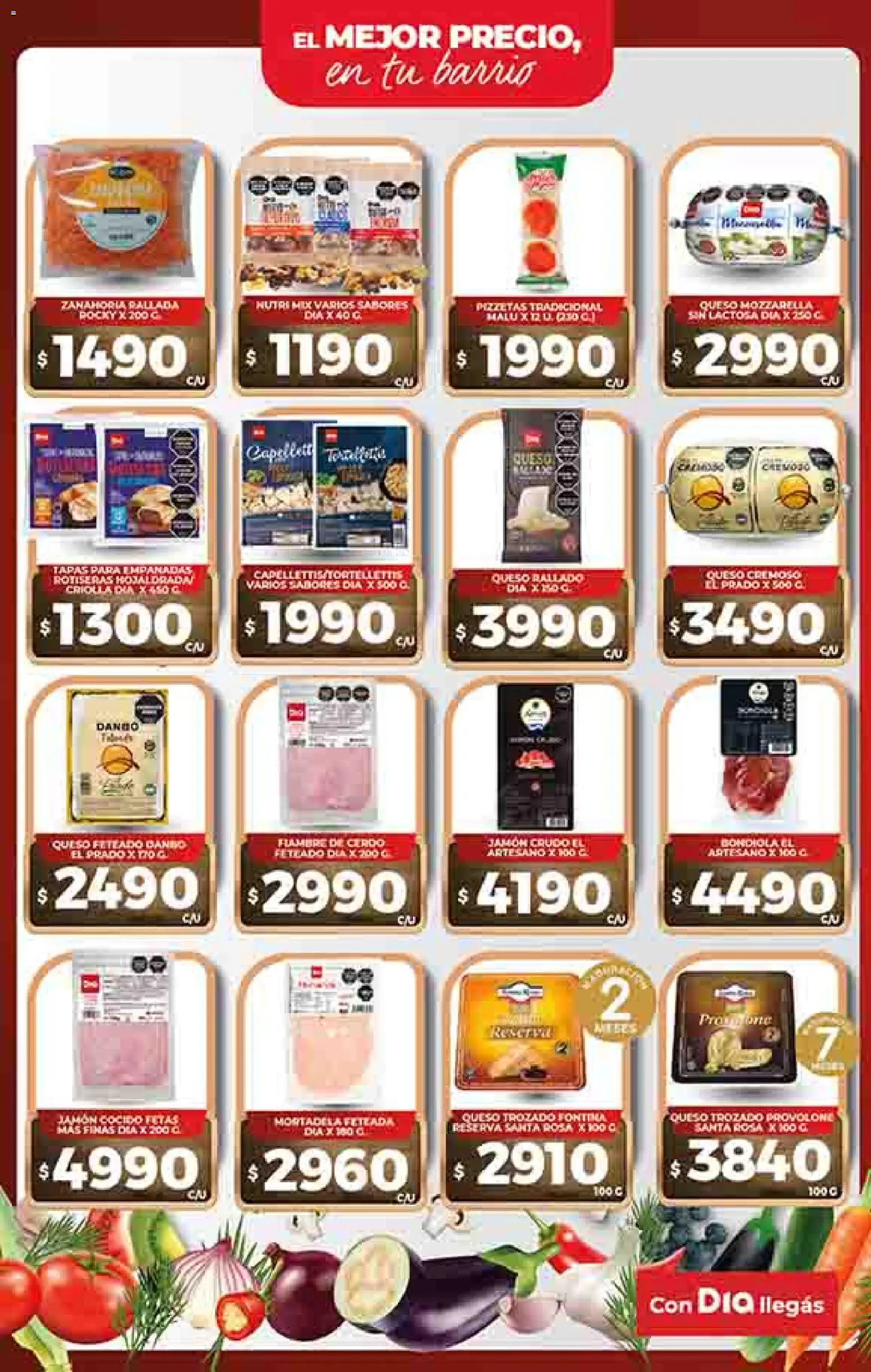 Supermercado DIA Ofertas │ válido desde el 21.01.2026 | Página: 6 | Productos: Mortadela, Jamón, Cerdo, Zanahoria