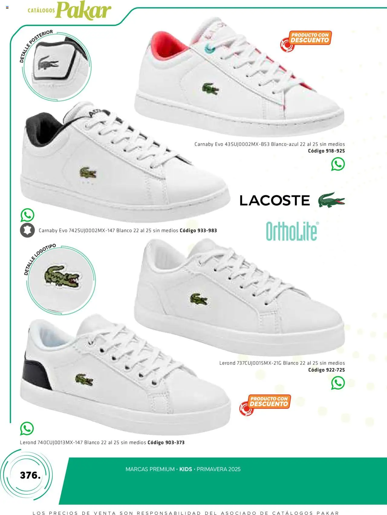 Nuevas ofertas de SC Pakar válidas en toda la República Mexicana desde el 28.02.2025. ¡Encuentra las mejores ofertas en SC Pakar catálogo Premium - Kids! | Página: 376