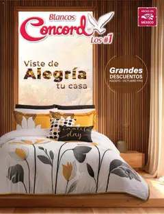 Vista previa de Colchas Concord - Catálogo, nuevo folleto de la tienda, válido en México a partir del 01.08.2025