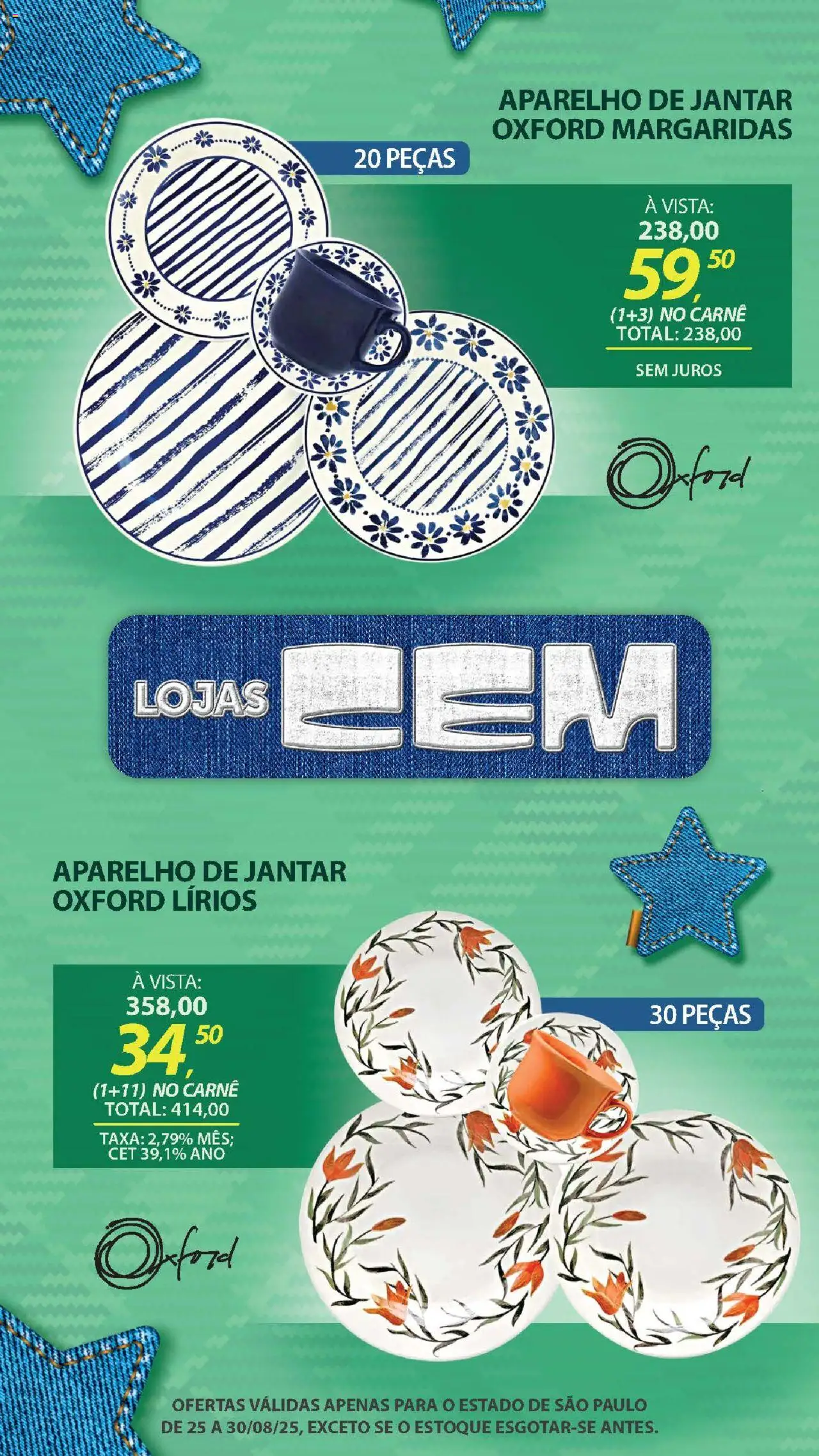 Lojas Cem Folheto - válido de 25.08.2025 | Página: 34 | Produtos: Carne
