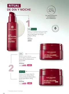 Vista previa de Yves Rocher campaña 1 2026, nuevo folleto de la tienda, válido en México a partir del 30.12.2025 | Página: 56 | Productos: Serum, Crema, Atenuador, Flexible