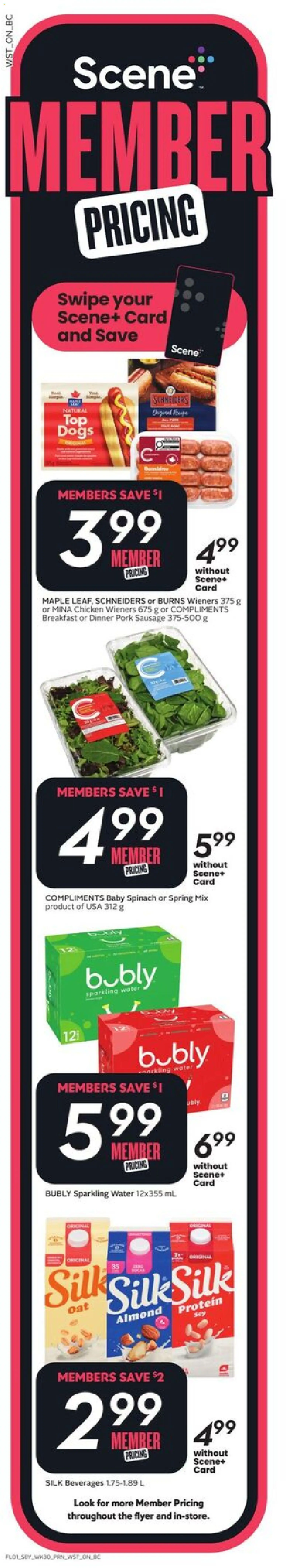 Safeway flyer valid from 20.11.2025 | Page: 2 | Products: Chicken, Pork