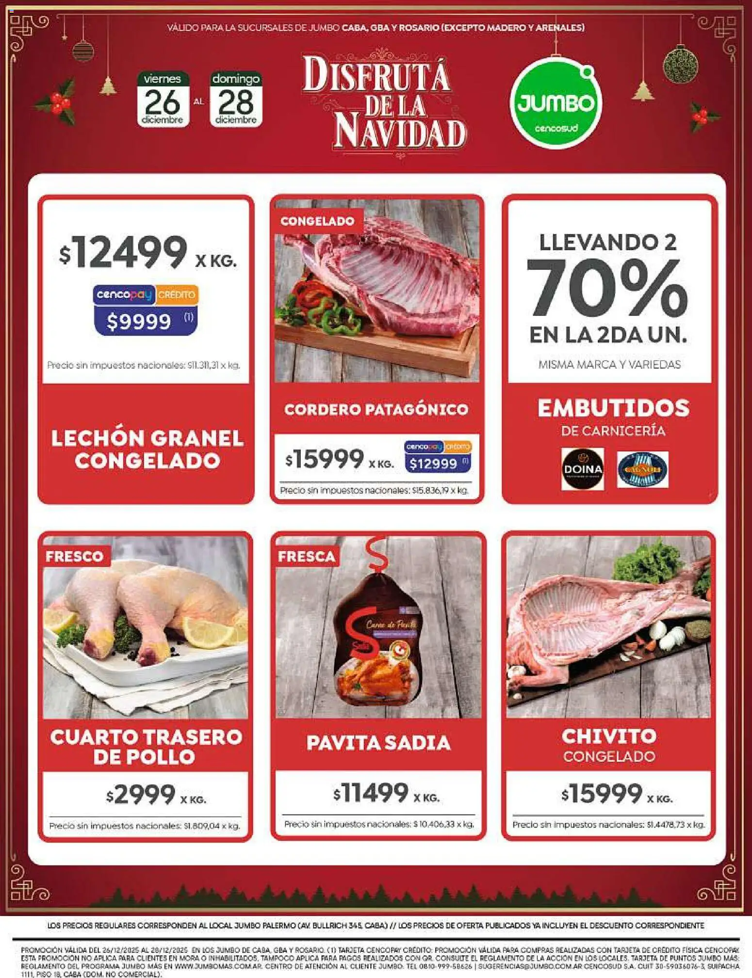 Jumbo - Ofertas  │ válido desde el 26.12.2025 | Página: 7 | Productos: Rosario, Pollo