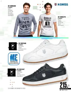 Vista previa de Price Shoes catálogo Importados Winter 2025  , nuevo folleto de la tienda, válido en México a partir del 11.11.2025 | Página: 215 | Productos: Suéter, Tenis, Algodón, Playera