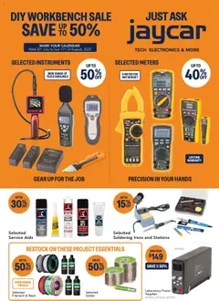 Preview of Jaycar  Catalogue  - valid from 30.07.2025