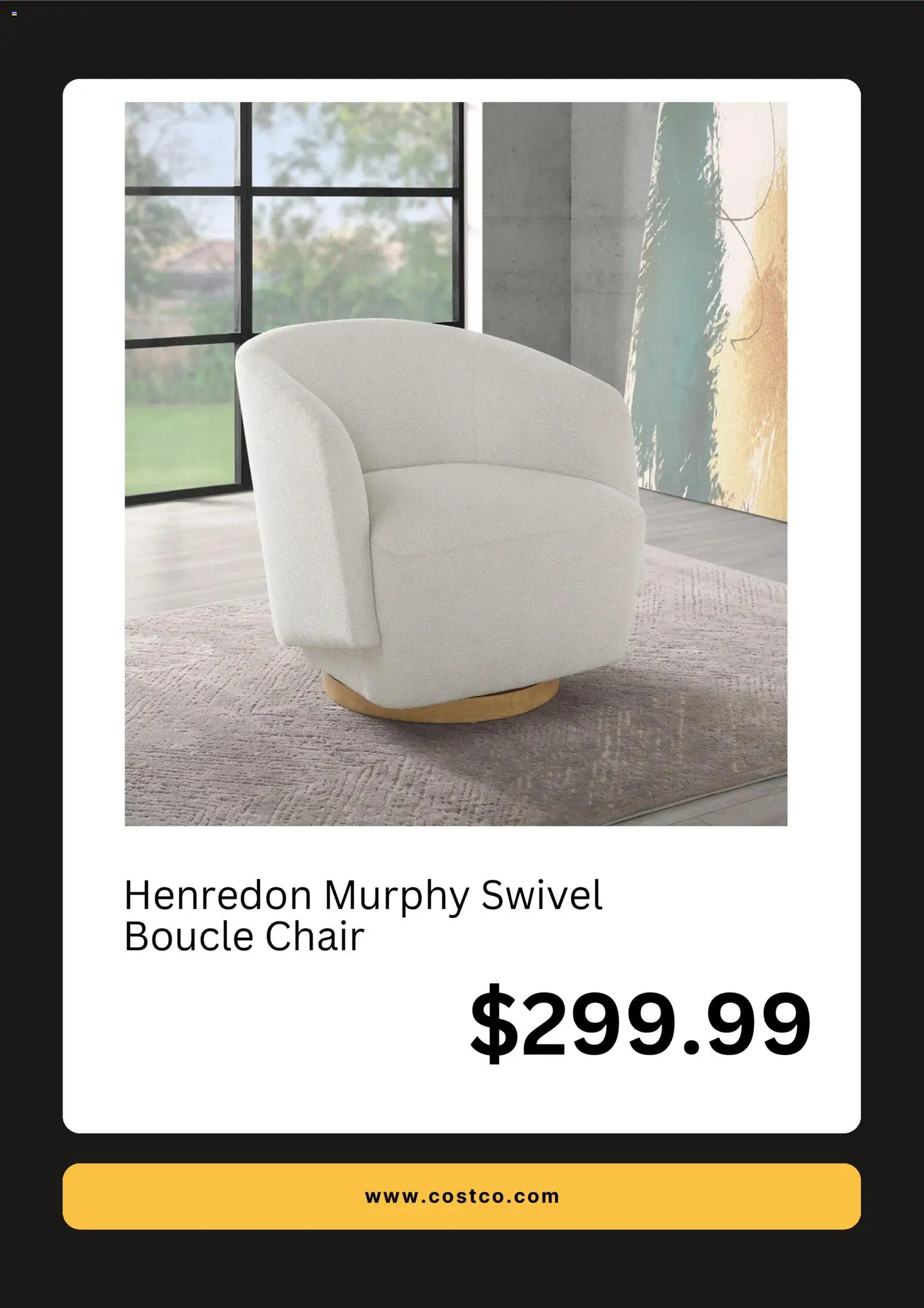 Costco Black Friday - valid from 28.11.2025 | Page: 4 | Products: Chair, Swivel