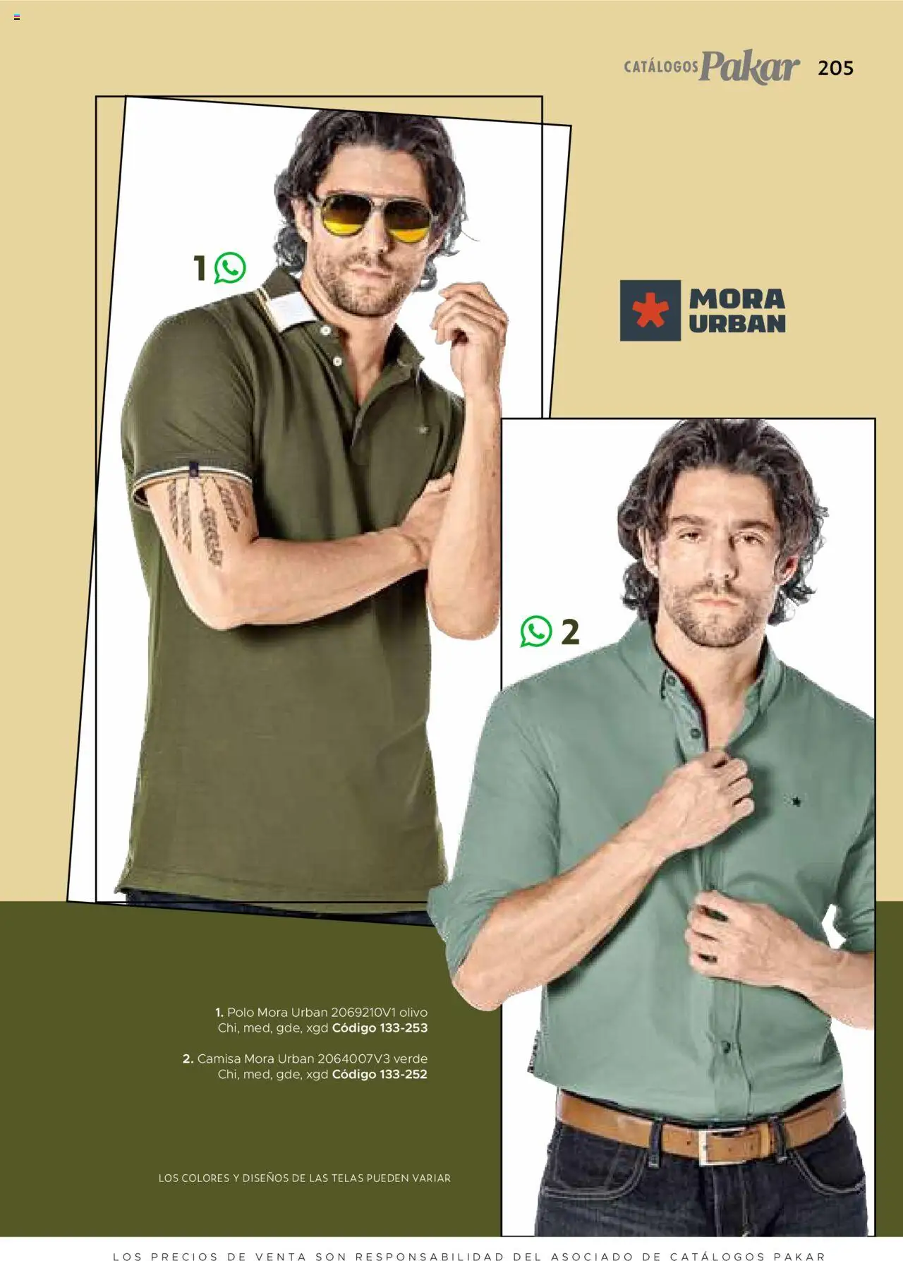 Nuevas ofertas de SC Pakar válidas en toda la República Mexicana desde el 24.07.2025. ¡Encuentra las mejores ofertas en SC Pakar Catálogo Ropa y Accesorios! | Página: 205 | Productos: Camisa