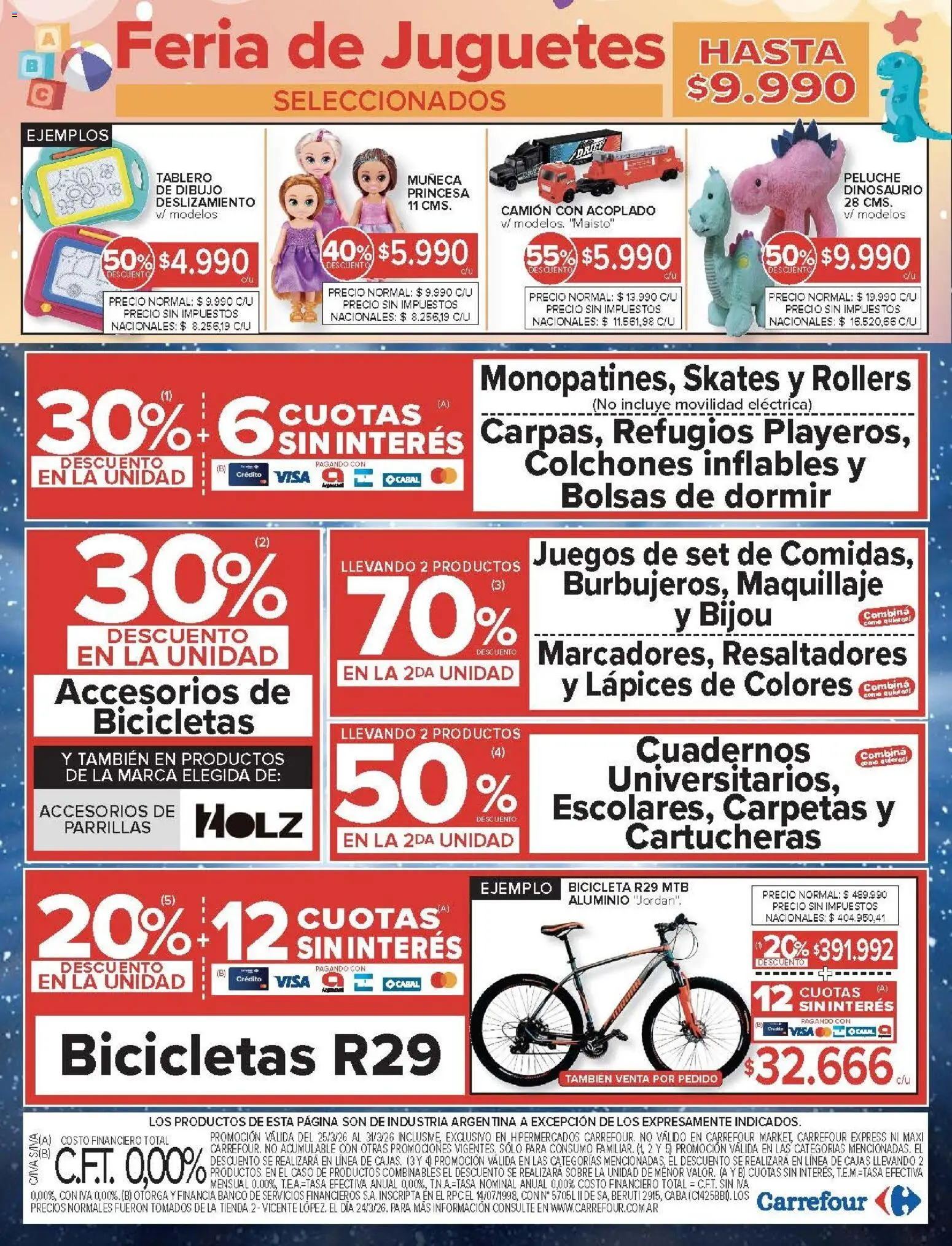 Carrefour ofertas │ válido desde el 25.03.2026 | Página: 27 | Productos: Caso, Banco, Sobre, Maquillaje