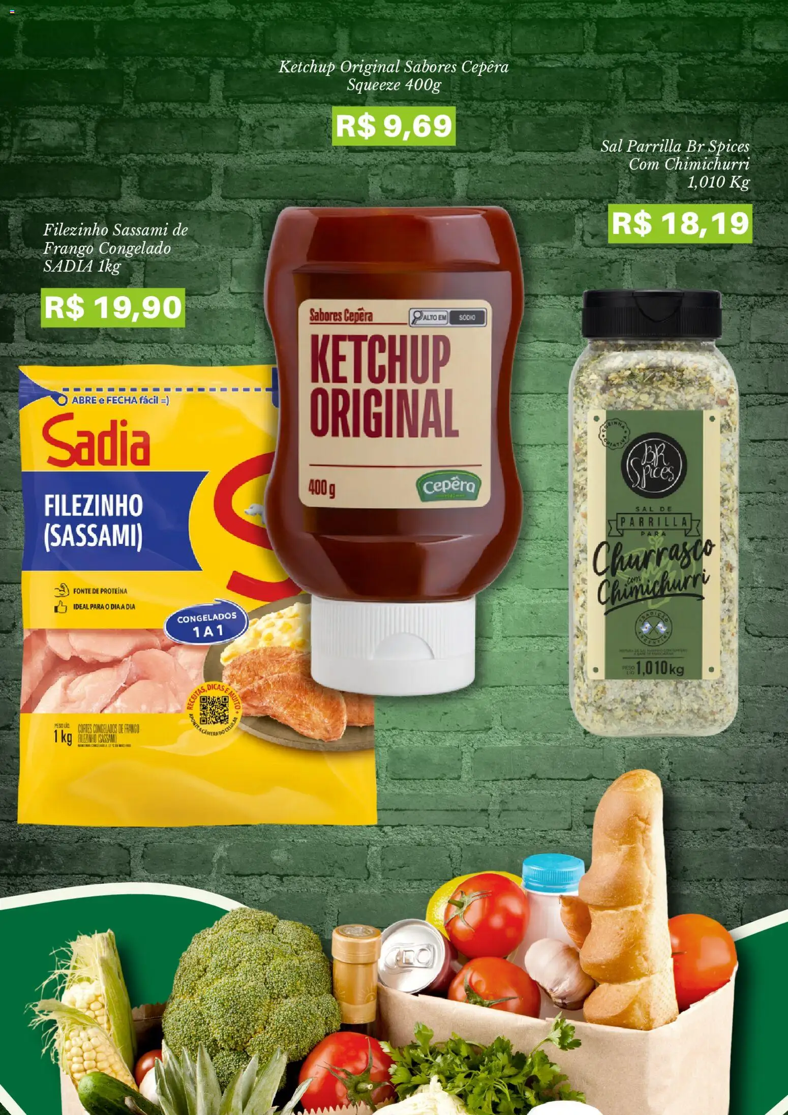 Pão de Açúcar Folheto - válido de 22.12.2025 | Página: 3 | Produtos: Ketchup, Sal, Frango