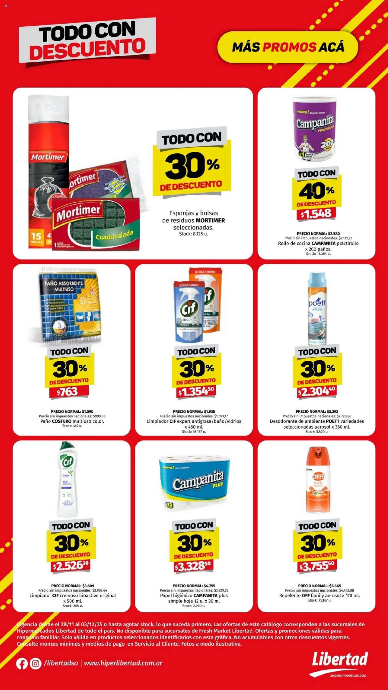 Hipermercado Libertad - Todo con descuento │ válido desde el 28.11.2025 | Página: 8