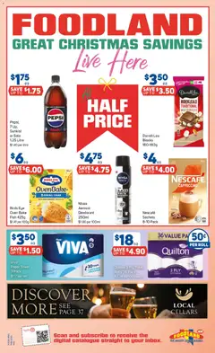 Preview of Foodland  Catalogue  - valid from 03.12.2025 | Page: 40 | Products: Milk, Chocolate, Deodorant, Antiperspirant