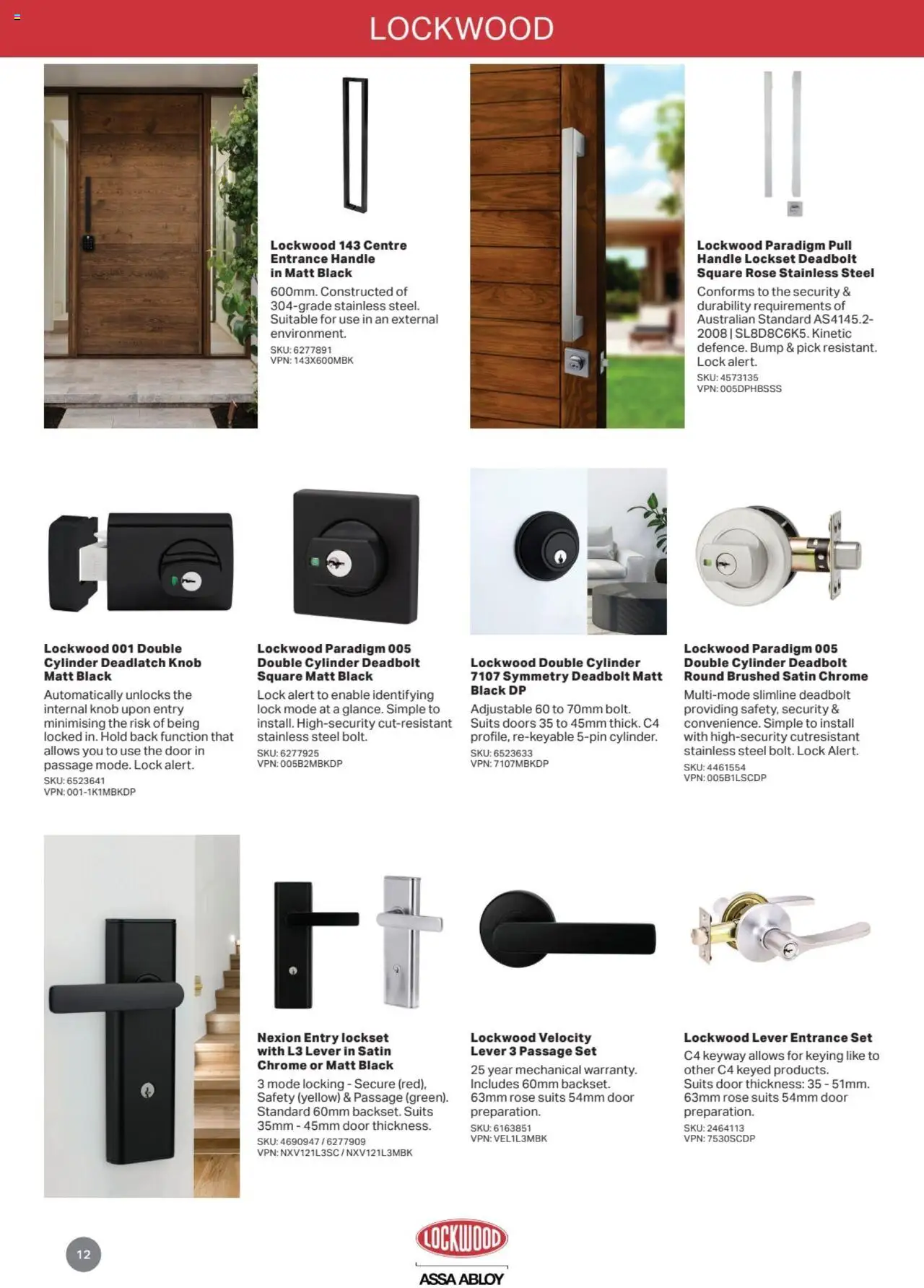 Mitre 10 catalogue - valid from 06.11.2024 | Page: 12 | Products: Door