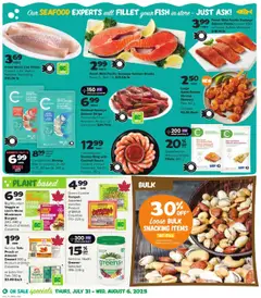 Thrifty Foods flyer valid from 31.07.2025 | Page: 8 | Products: Fish