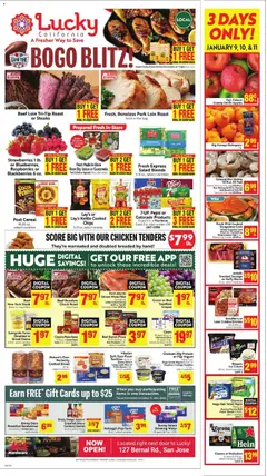 Preview of Lucky Supermarkets weekly ads valid from 07.01.2026
