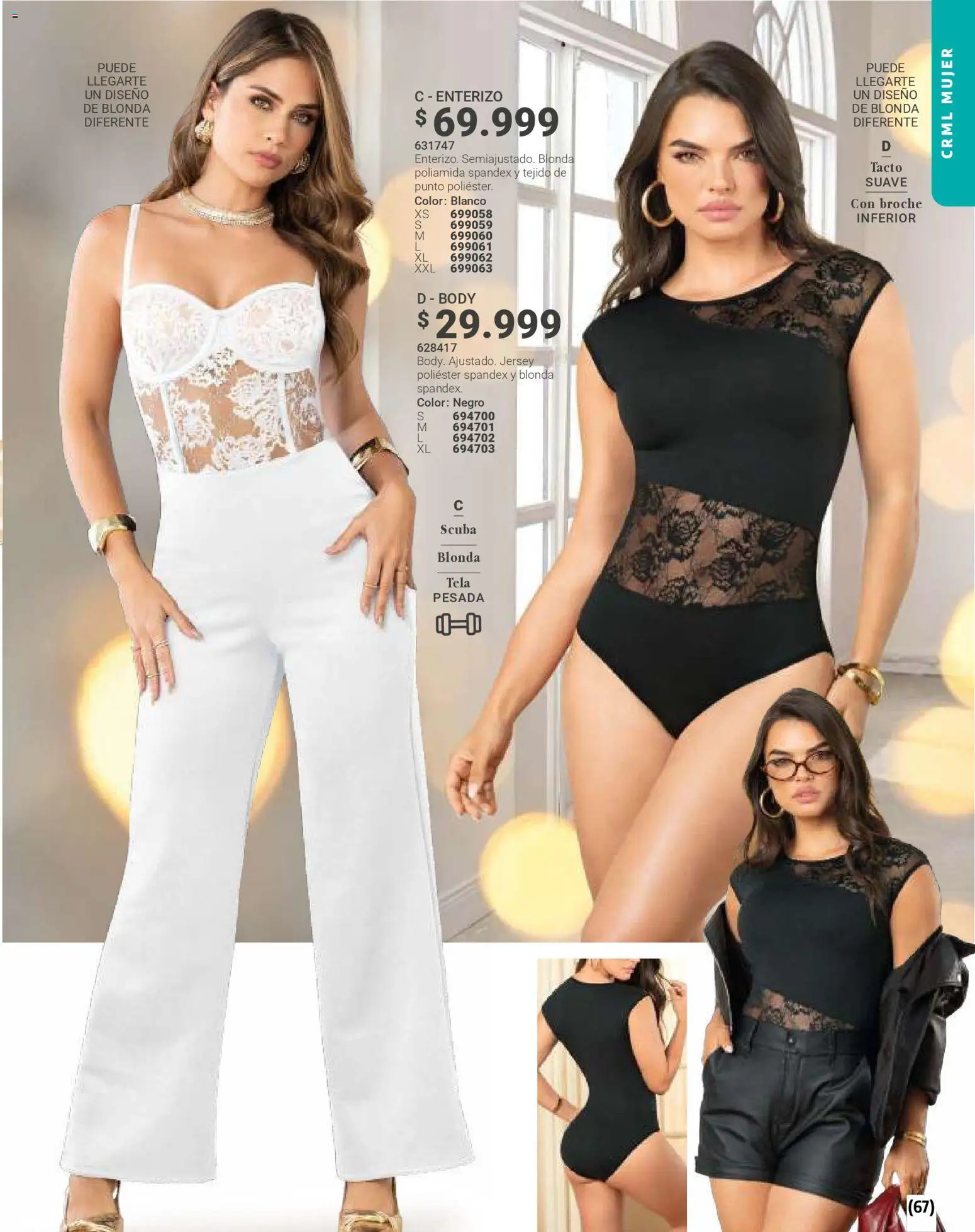 Carmel revista - valida desde el 01.03.2026 | Página: 67 | Productos: Body, Enterizo