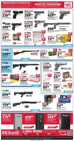 Preview of Rural King weekly ads valid from 12.02.2026 | Page: 6 | Products: Pump, Shotgun, Gun, Weight