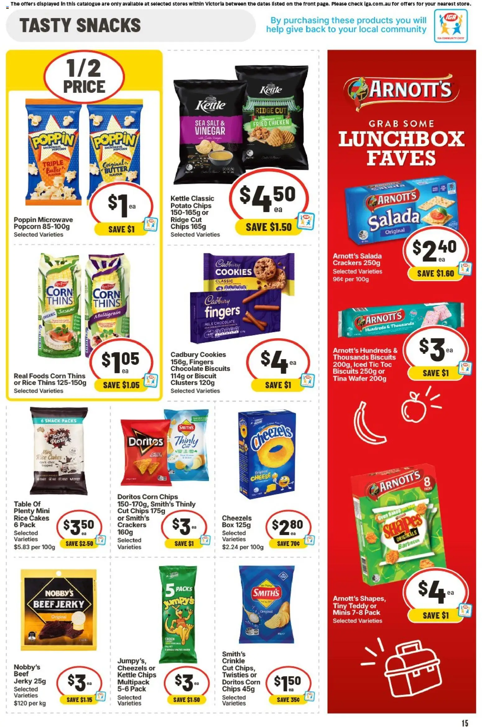 IGA catalogue - valid from 28.01.2026 | Page: 13 | Products: Rice, Beef, Salt, Kettle