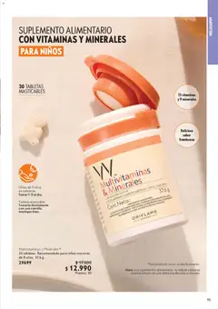 Oriflame catálogo válido desde el 24.01.2026 | Página: 95 | Productos: Tableta, Vitaminas