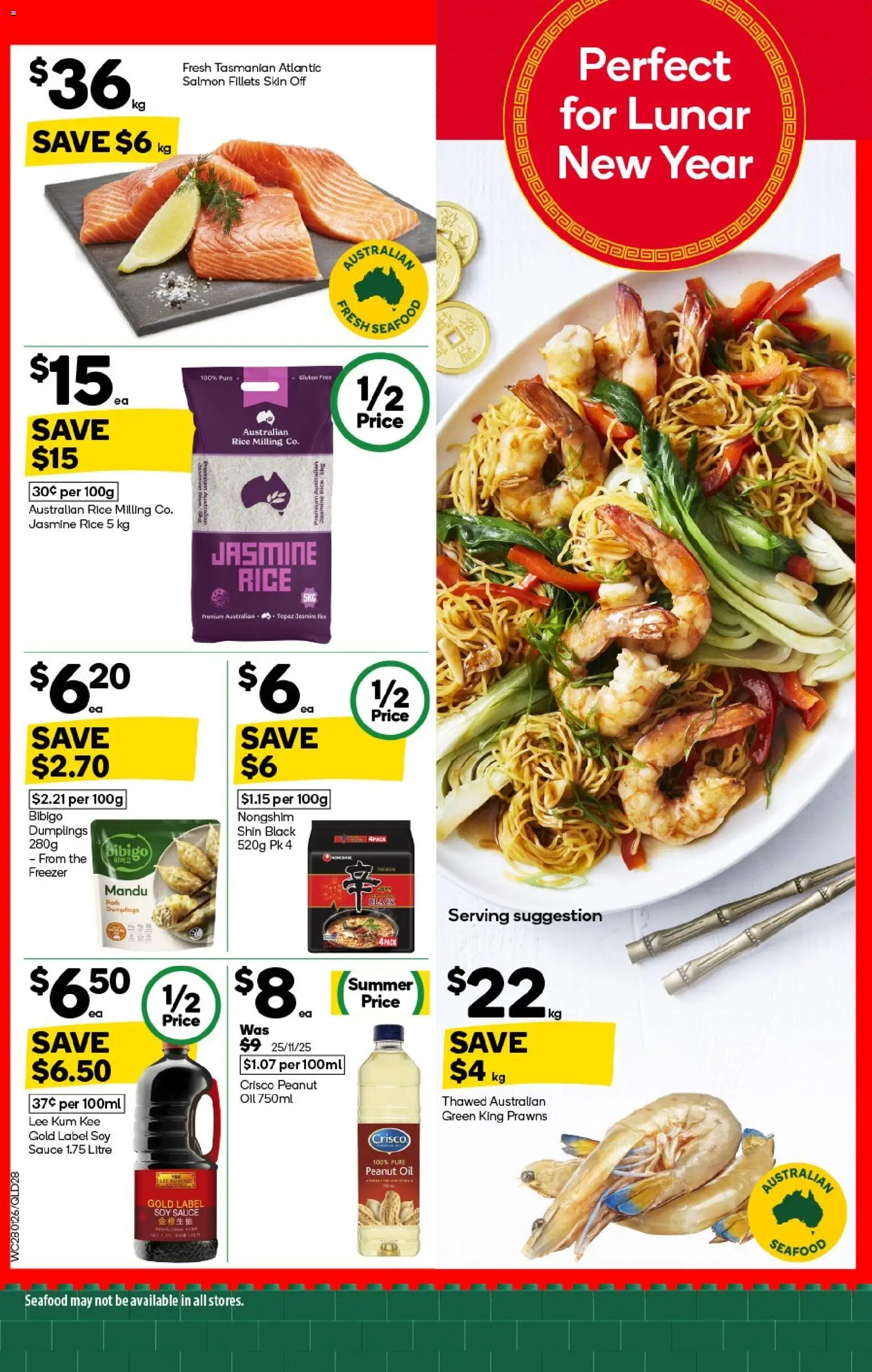 Woolworths catalogue - valid from 28.01.2026 | Page: 28 | Products: Oil, Sauce, Seafood, Freezer