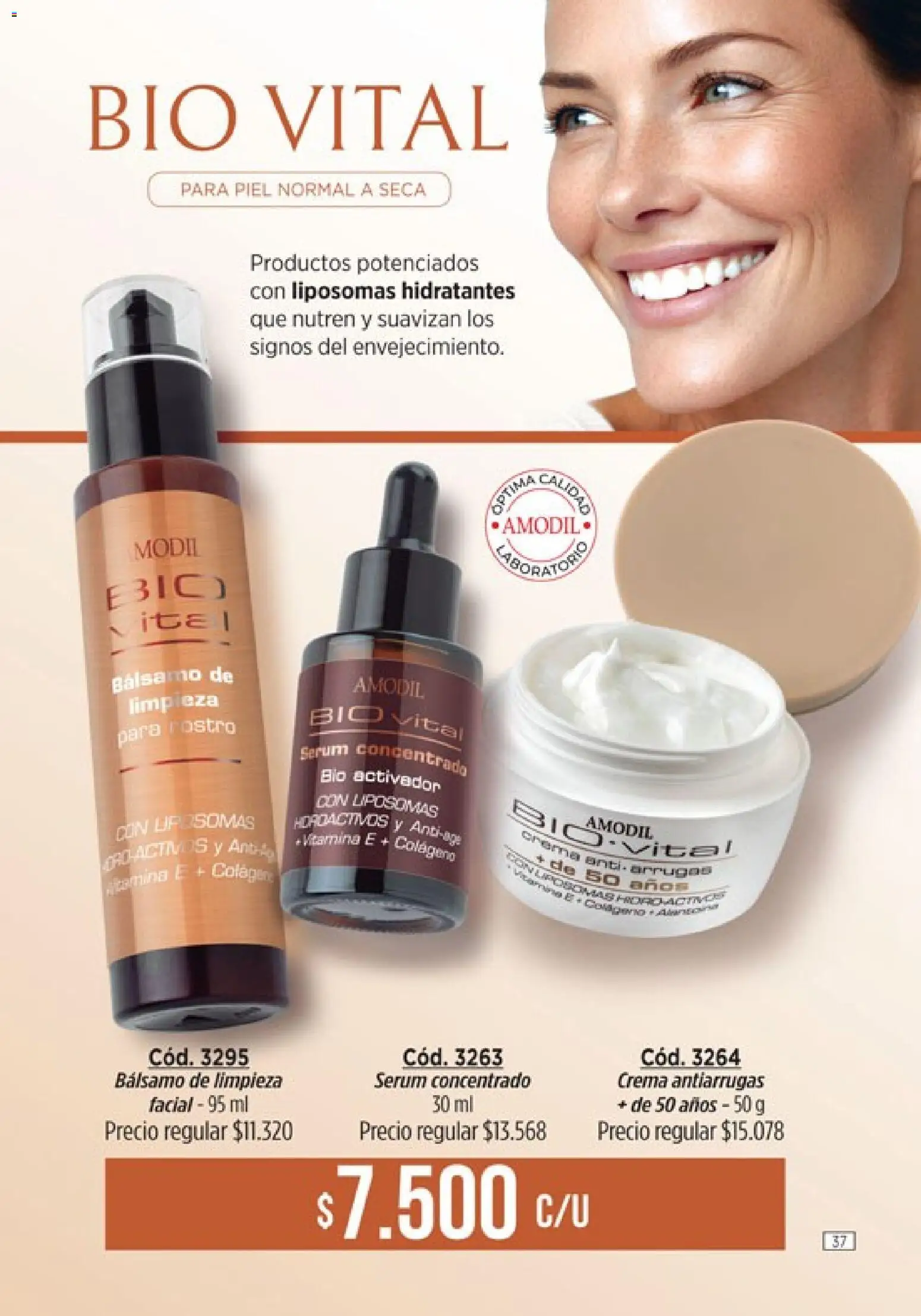 Catálogo Amodil Campaña 6 │ válido desde el 04.03.2026 | Página: 37 | Productos: Serum, Bálsamo, Crema