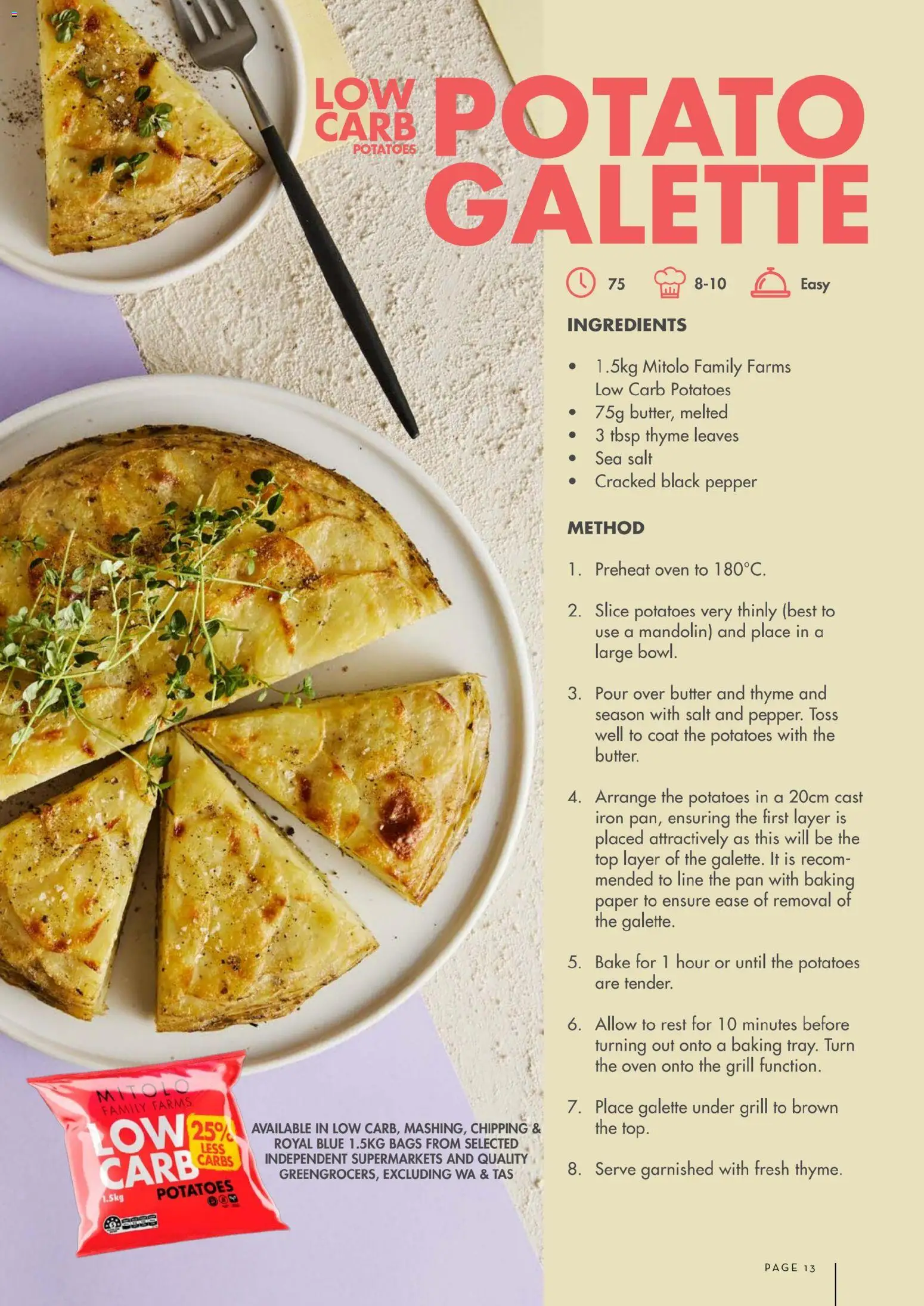 Foodworks catalogue - valid from 06.01.2026 | Page: 13 | Products: Butter, Potatoes, Coat, Iron