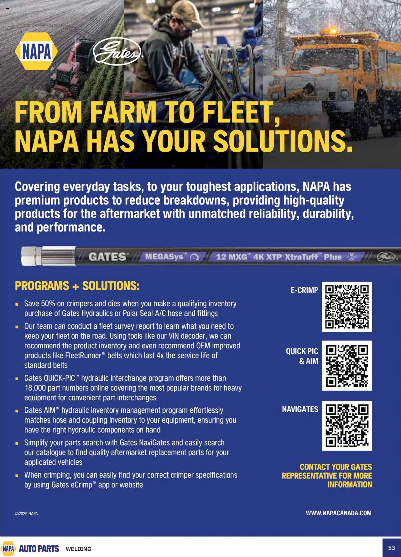 NAPA Auto Parts flyer valid from 01.07.2025 | Page: 53
