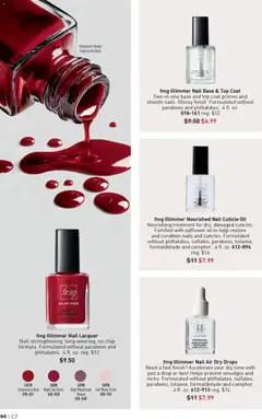 Preview of Avon weekly ads valid from 25.03.2026 | Page: 96 | Products: Nail, Oil, Coat