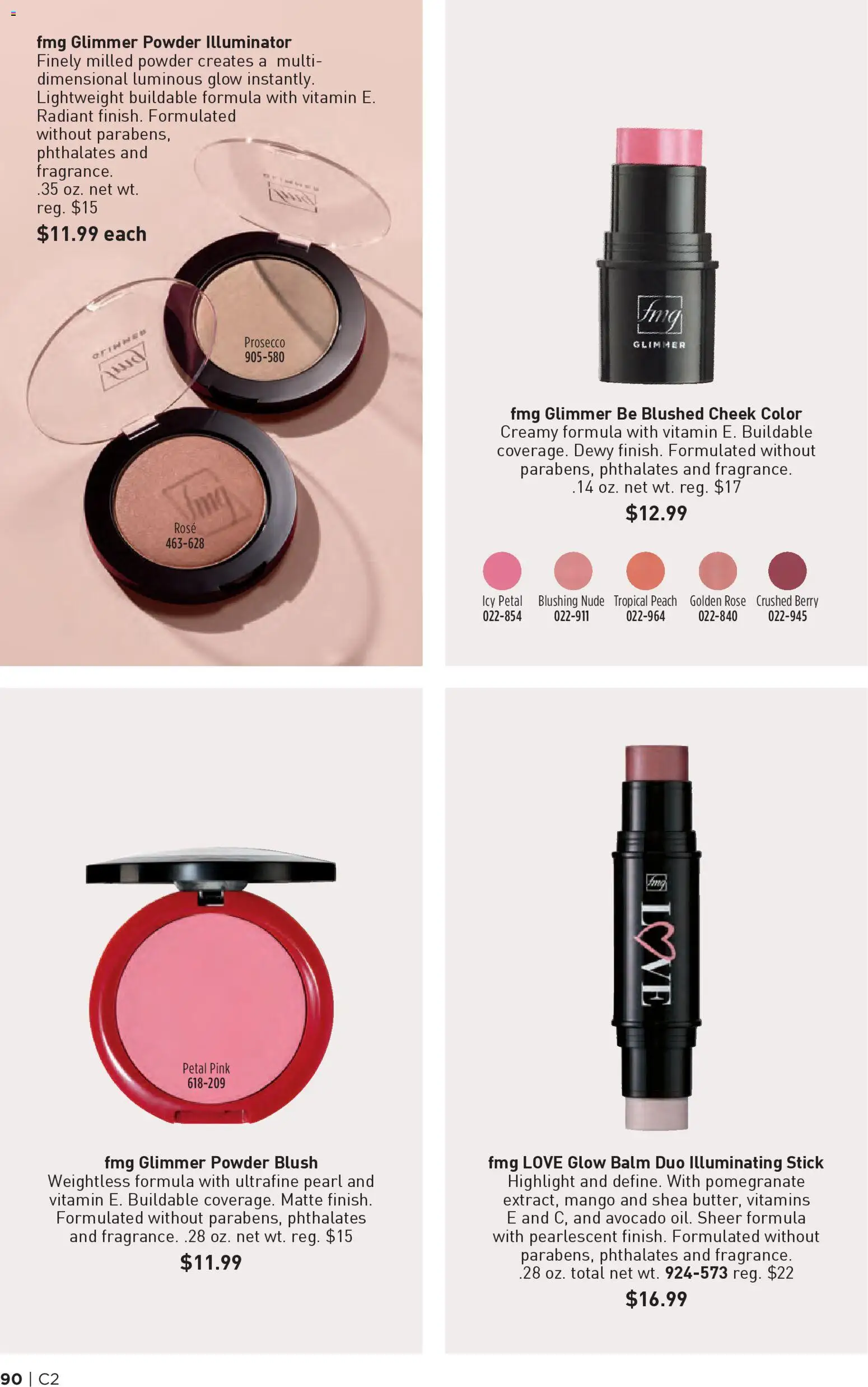 Avon Brochure - valid from 14.01.2026 | Page: 90 | Products: Blush, Avocado, Mango, Peach