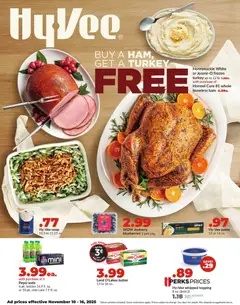 Preview of HyVee weekly ads valid from 10.11.2025