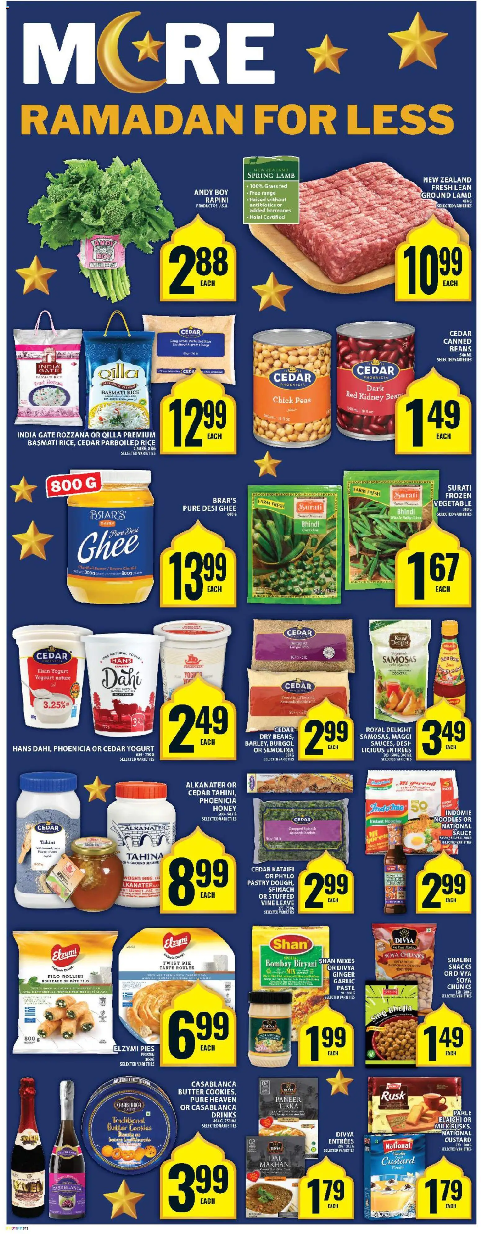 Food Basics flyer valid from 29.01.2026 | Page: 19 | Products: Rice, Noodles, Cookies, Milk