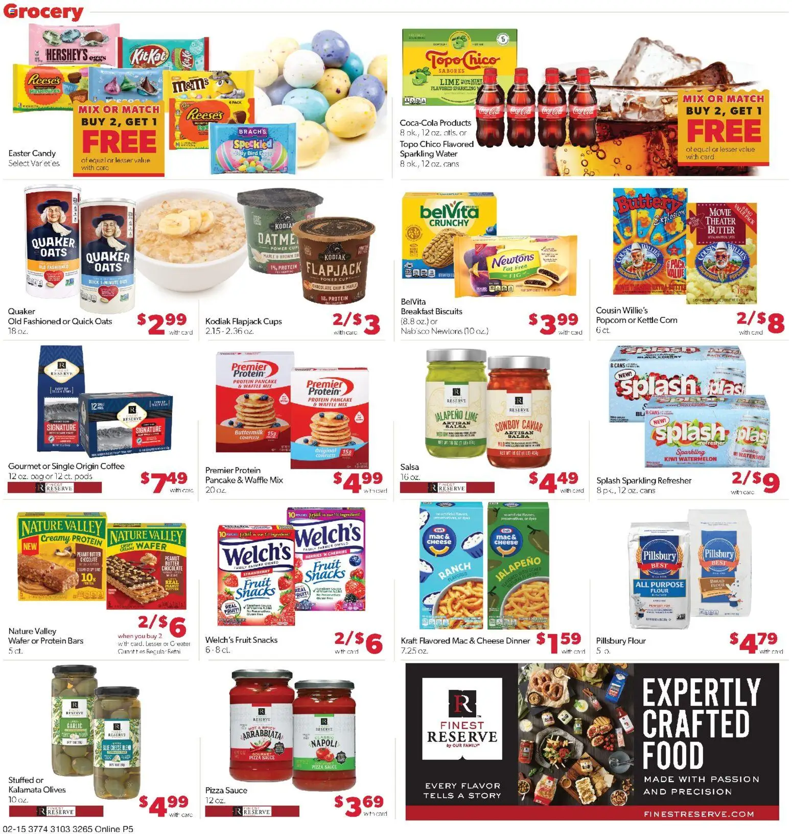 Family Fare Weekly Ad - IA - valid from 15.02.2026 | Page: 10 | Products: Corn, Berries, Butter, Cheese