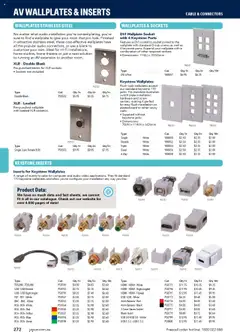 Preview of Jaycar Engineering & Scientific Catalogue 2025/2026  - valid from 09.07.2025 | Page: 272 | Products: Computer, Audio, Cable, Usb