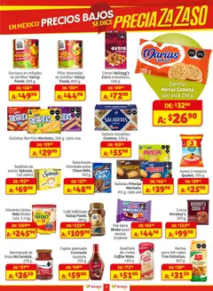 Nuevas ofertas de Soriana válidas en toda la República Mexicana desde el 14.08.2025. ¡Encuentra las mejores ofertas en Soriana - Preciazazaso Híper: Edo Mex, Guerr, Hgo, Mor, Pue, Qto, Tlax, Ver! | Página: 3 | Productos: Avena, Pan, Piña, Galletas