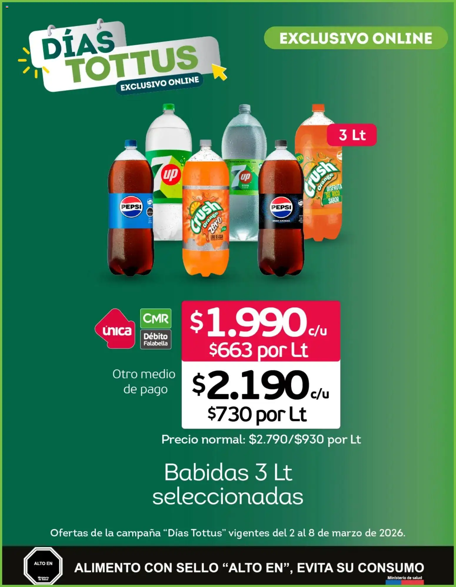 Tottus ofertas  │ válido desde el 02.03.2026 | Página: 2 | Productos: Campana, Azucar