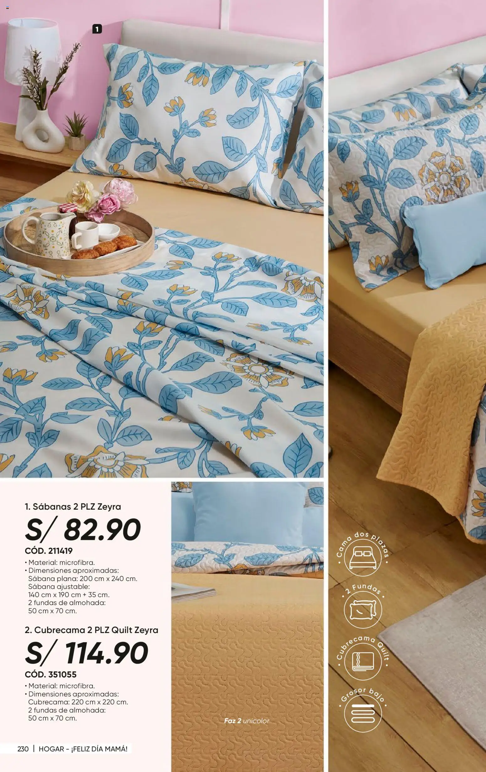 Catálogo Azzorti válido desde 14.04.2026 | Página: 234 | Productos: Cama, Almohada