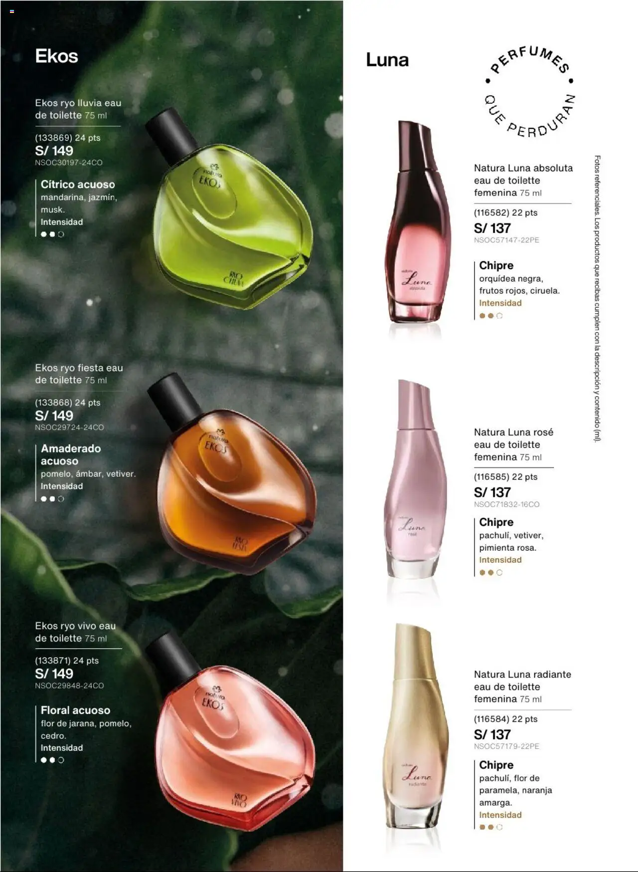 Catálogo Natura válido desde 24.05.2025 | Página: 43 | Productos: EAU de Toilette