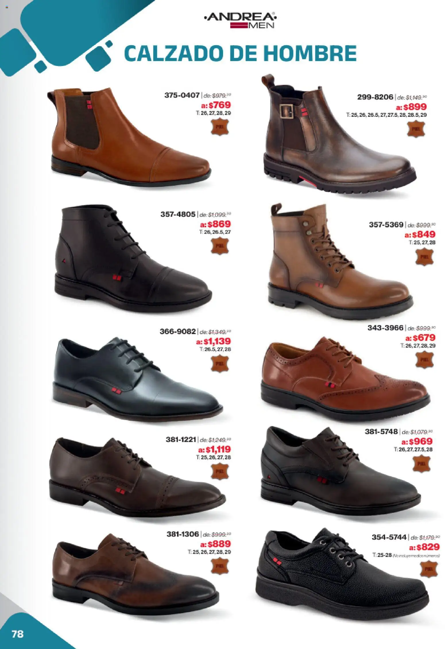 Nuevas ofertas de Andrea válidas en toda la República Mexicana desde el 02.11.2025. ¡Encuentra las mejores ofertas en Andrea catálogo Outlet! | Página: 78