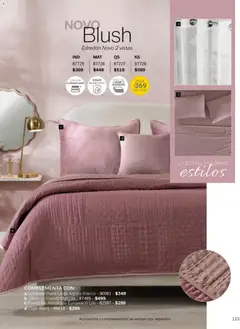 Vista previa de Vianney catálogo Tu hogar, nuestra pasión, nuevo folleto de la tienda, válido en México a partir del 06.03.2026 | Página: 115 | Productos: Funda, Funda de almohada, Almohada, Sabanas