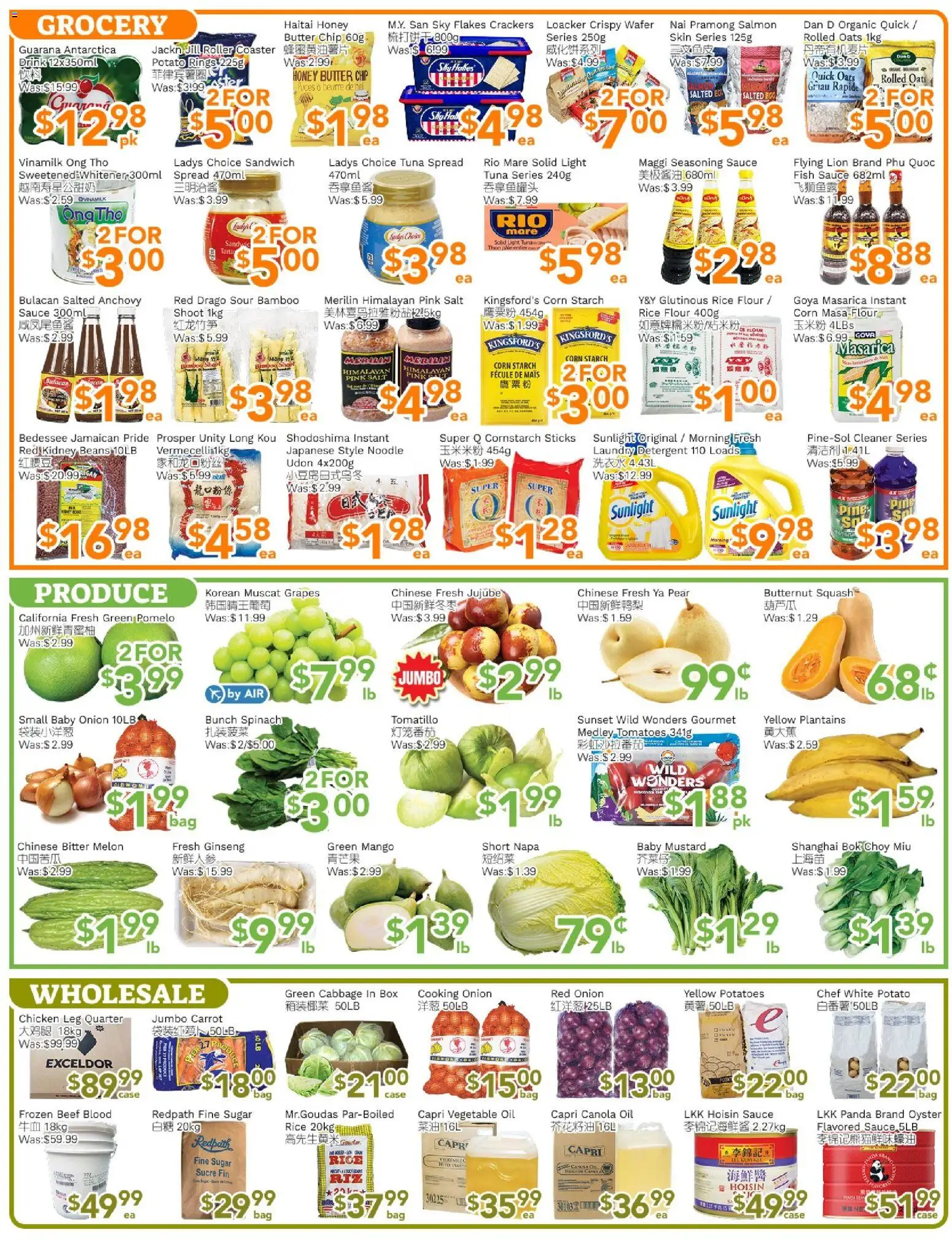Ample Food Market flyer valid from 24.10.2025 | Page: 3 | Products: Fish, Flakes, Potatoes, Case