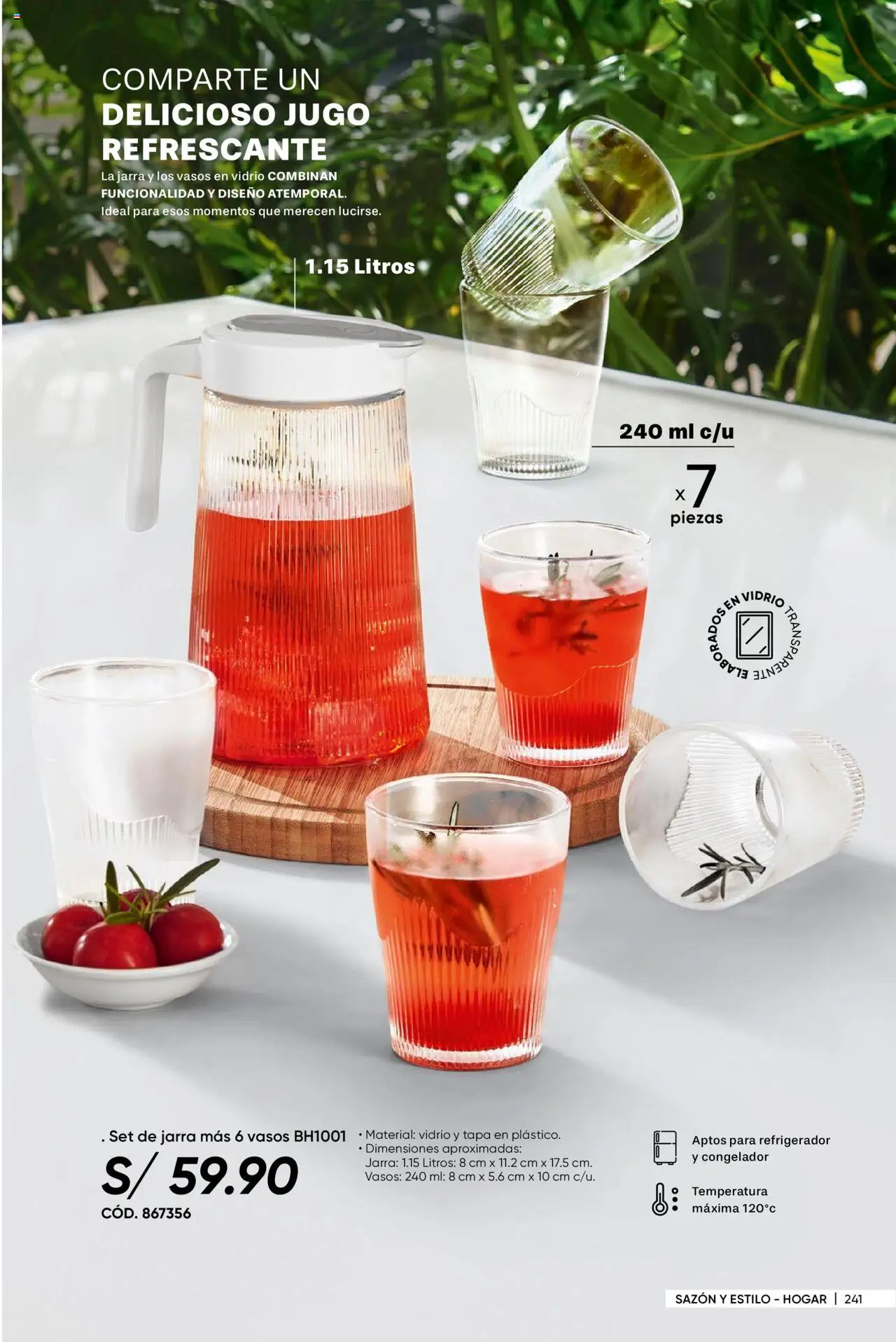 Catálogo Azzorti válido desde 18.08.2025 | Página: 245 | Productos: Jugo, Vasos, Refrigerador, Congelador