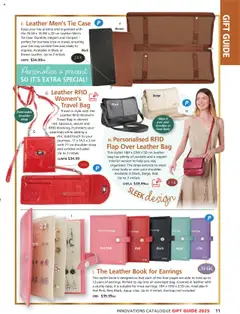 Preview of Innovations Catalogue Summer Gifting Made Easy - valid from 22.10.2025 | Page: 11 | Products: Tie, Travel bag, Case, Bag