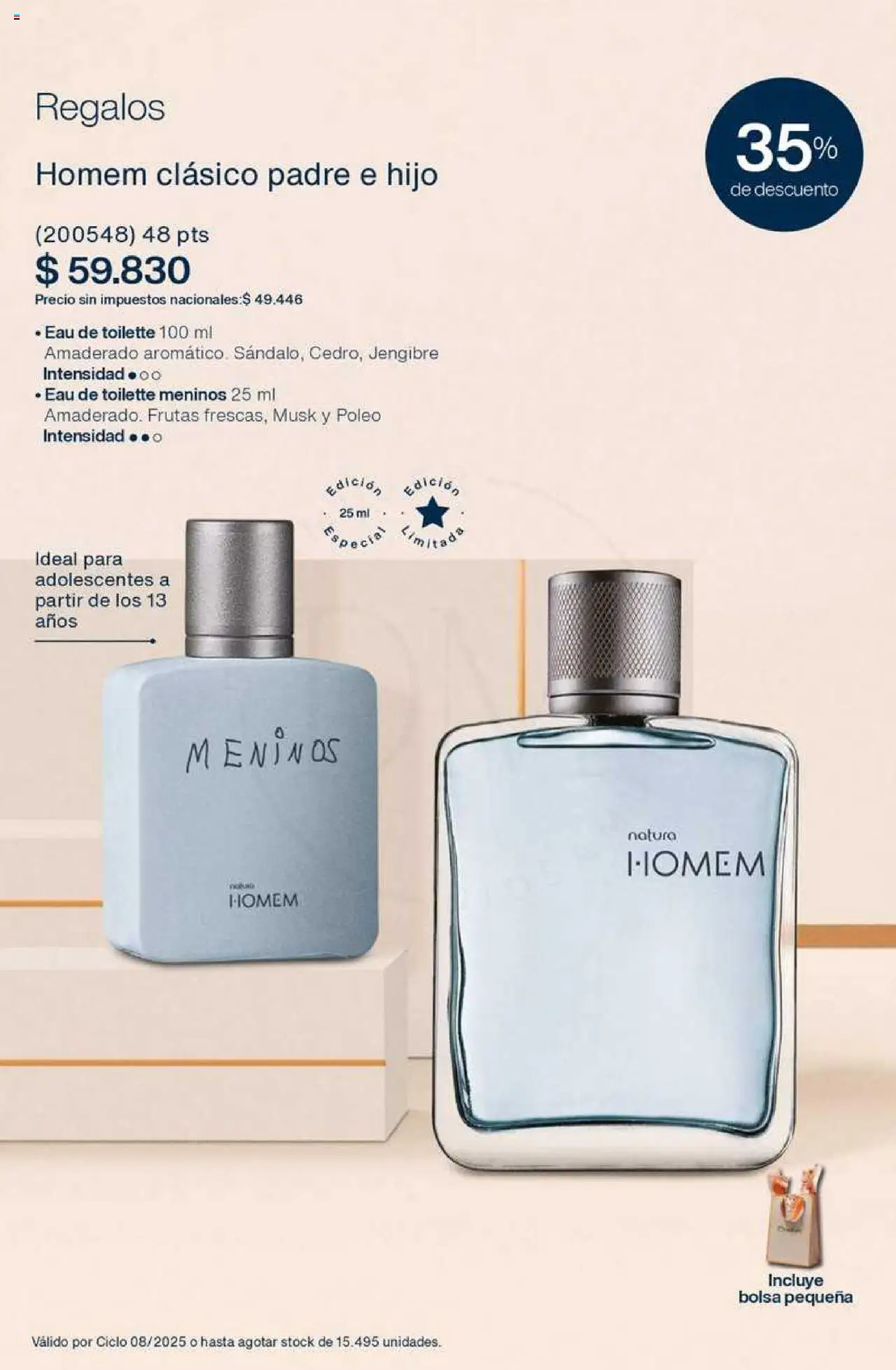 Catálogo Natura Ciclo 8 │ válido desde el 03.06.2025 | Página: 5 | Productos: Bolsa, Eau de toilette