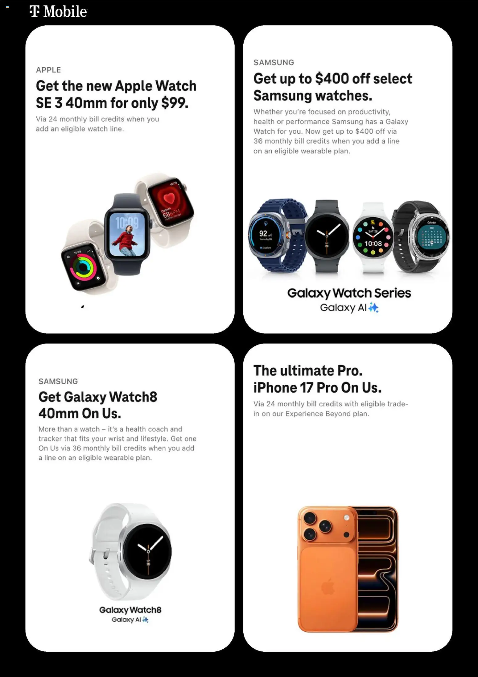 T-mobile Black Friday - valid from 22.11.2025 | Page: 7 | Products: Watch