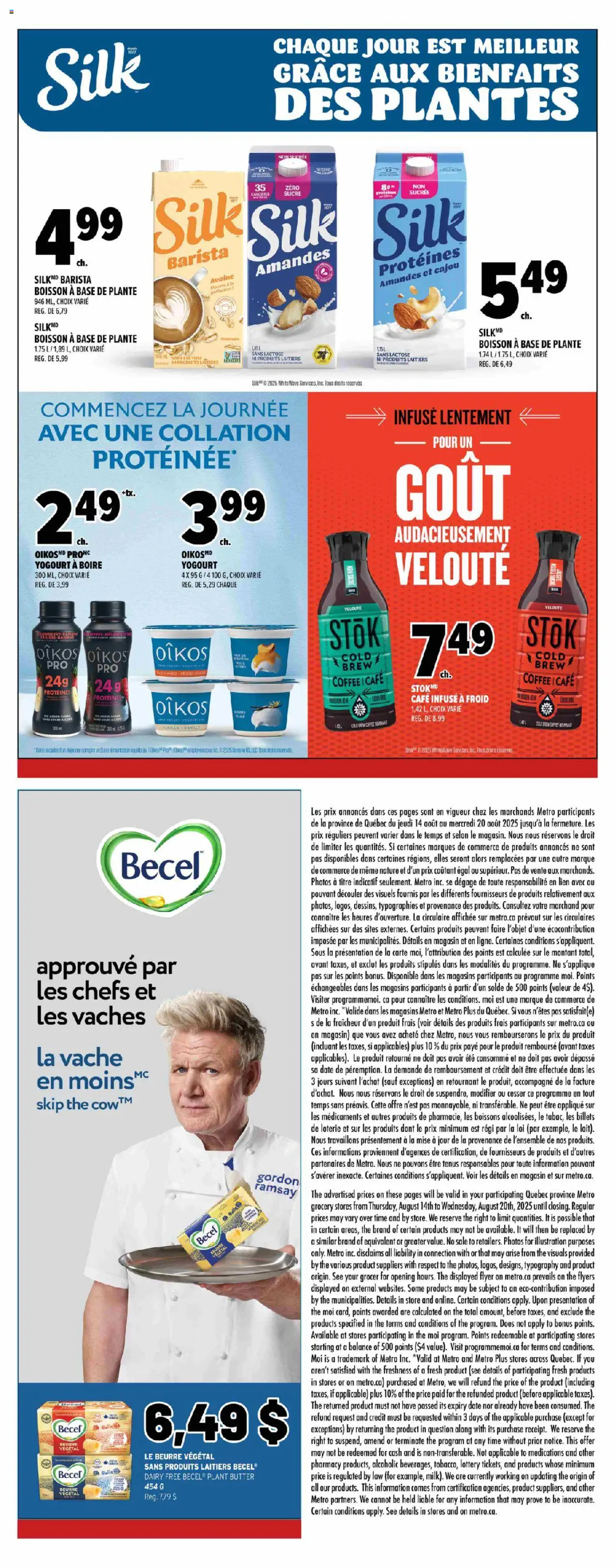 Metro flyer valid from 14.08.2025 | Page: 19 | Products: Butter, Coffee