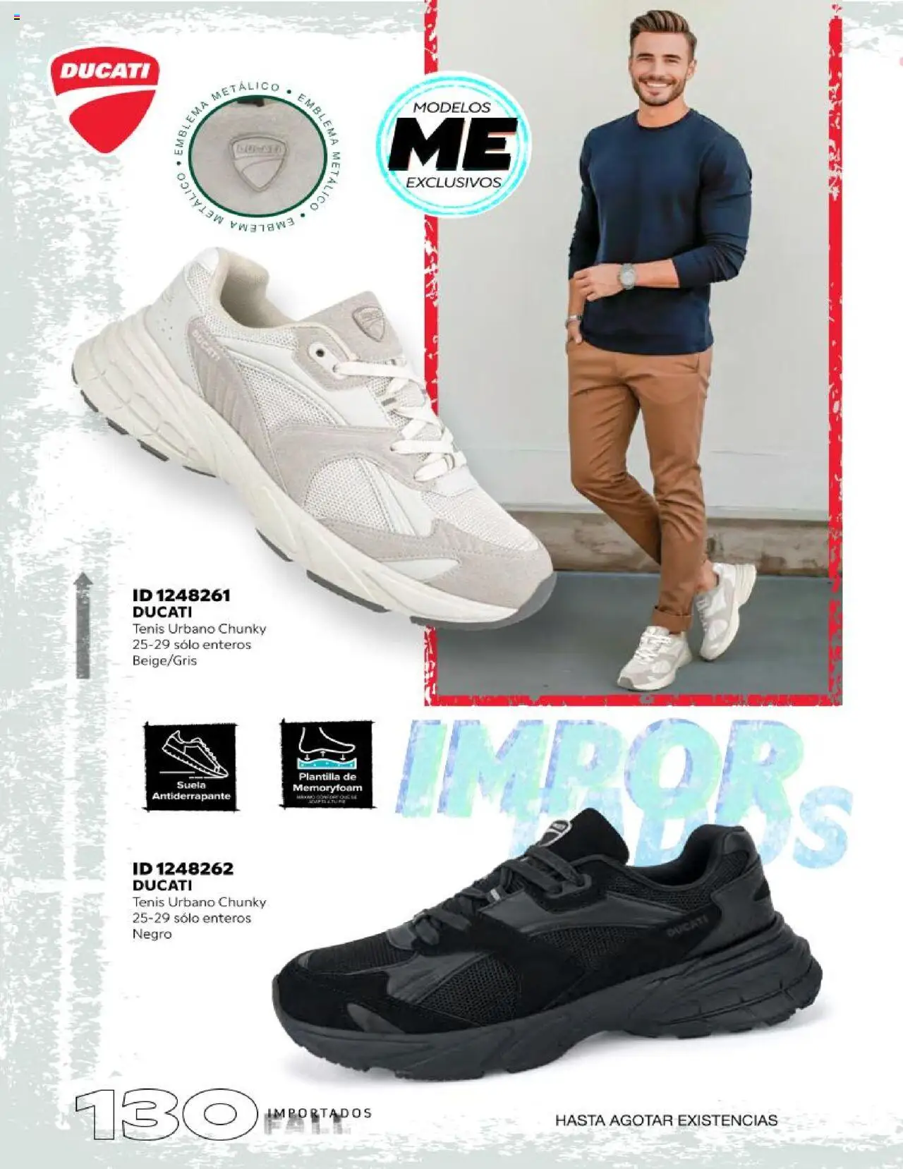 Nuevas ofertas de Price Shoes válidas en toda la República Mexicana desde el 18.10.2025. ¡Encuentra las mejores ofertas en Price Shoes catálogo Fall Importados segunda! | Página: 130 | Productos: Tenis