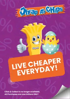 Preview of Cheap as Chips catalogue  - valid from 19.03.2026
