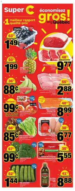 Preview of Super C weekly flyer / circulaire from shop Super C valid from 24.07.2025
