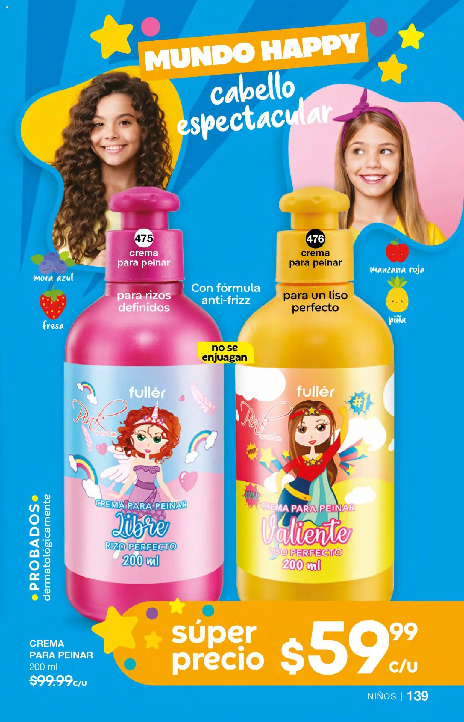 Nuevas ofertas de Fuller válidas en toda la República Mexicana desde el 07.01.2026. ¡Encuentra las mejores ofertas en Fuller campaña 20 2026! | Página: 139 | Productos: Fresa, Crema, Manzana, Piña