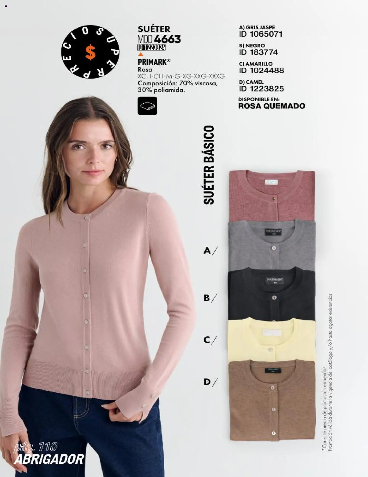 Nuevas ofertas de Price Shoes válidas en toda la República Mexicana desde el 11.11.2025. ¡Encuentra las mejores ofertas en Price Shoes catálogo ! | Página: 118 | Productos: Suéter